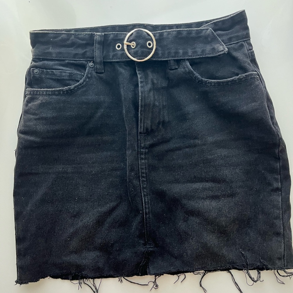 ALLSAINTS DENIM MINI SKIRT